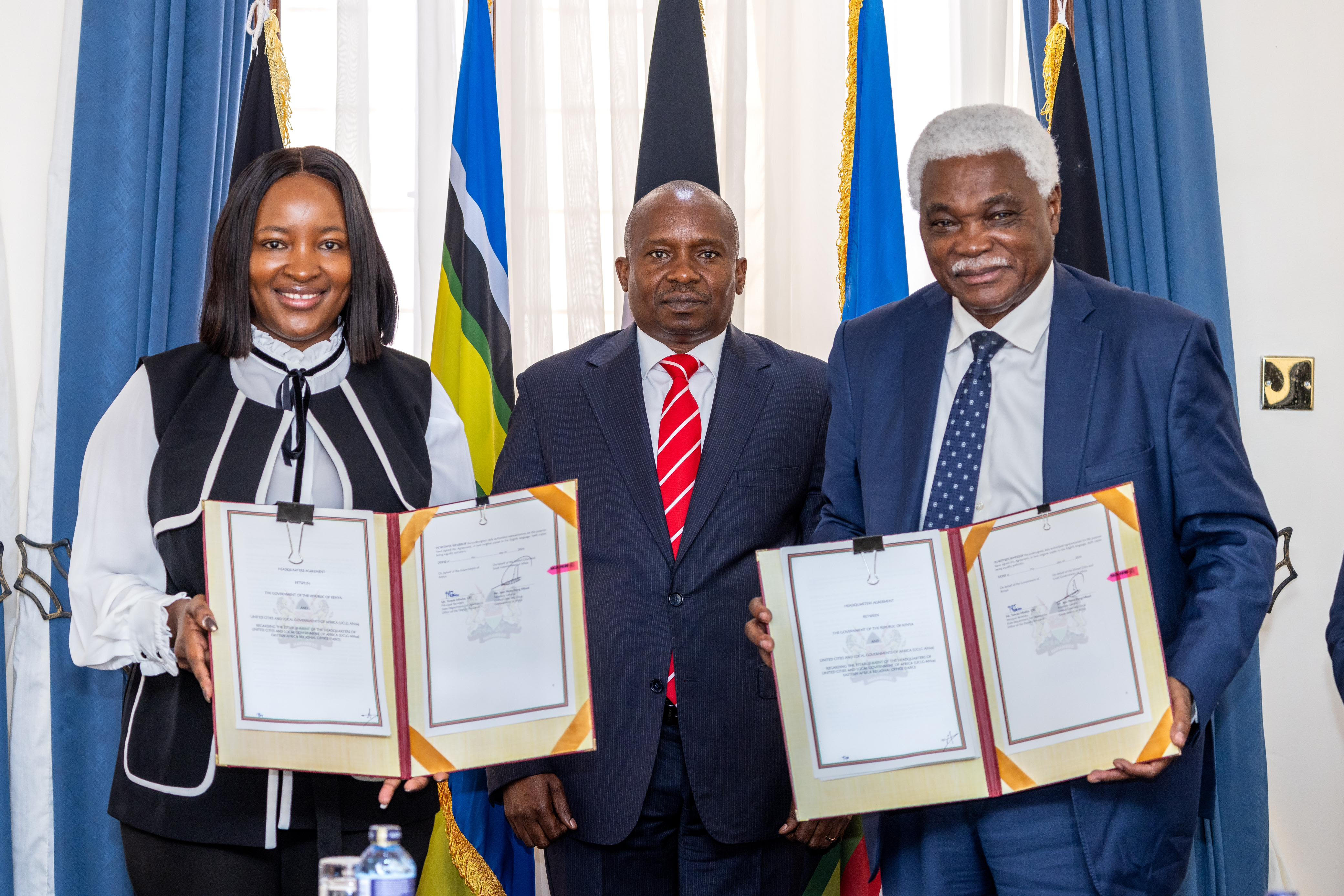 Kenya to host  East Africa  regional office  of UCLG-A in  Nairobi 