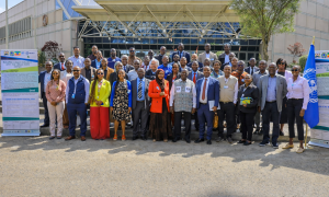 BCRUP STATE MEMBERS POSE FORN A PHOTO AT ADDIS ABABA- ETHOPIA  DURING THE READINESS PROGRAM