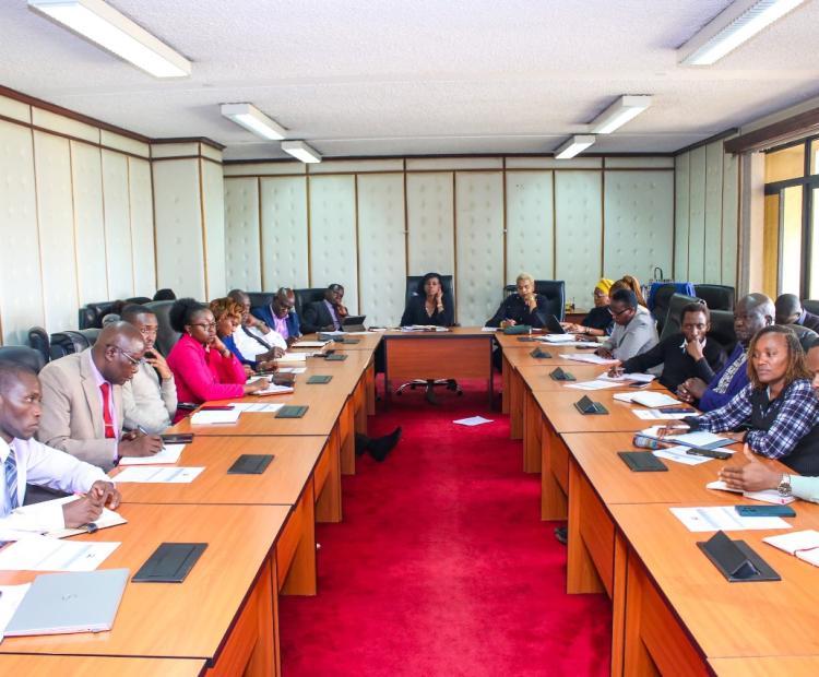 The State Department for Trade and the Nairobi County Government  held a meeting to deliberate on trade and investment programmes currently being implemented by the State Department and how the county government canbenefit.